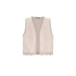 Like Flo Dafne Flo girls 3D leaf embroidery gilet Kit