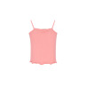 Like Flo Evina Flo girls solid rib singlet Salmon