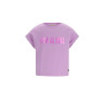 Like Flo Djezz Flo girls sweat tee with elatic in hem Lilac