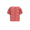 Like Flo El Flo girls AOP tee with elastic Sunray
