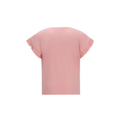 Like Flo Emma Flo girls ruffle sleeve end Salmon