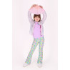 B.Nosy B.Nosy girls flared pants Pepper Pastel Tropics