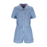 B.Nosy B.Nosy girls playsuit Pya Rainbow Denim