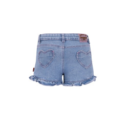 B.Nosy B.Nosy girls denim short Portia Light Denim
