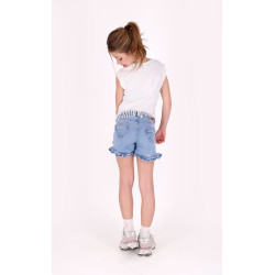 B.Nosy B.Nosy girls denim short Portia Light Denim