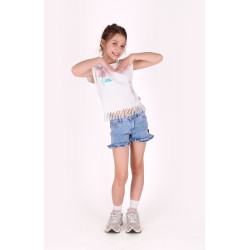 B.Nosy B.Nosy girls denim short Portia Light Denim