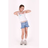 B.Nosy B.Nosy girls denim short Portia Light Denim