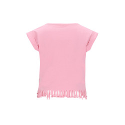 B.Nosy B.Nosy girls T-shirt fringe Tikki Candy