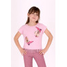 B.Nosy B.Nosy girls T-shirt fringe Tikki Candy