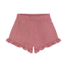 Daily Seven Ruffle Shorts Broderie Heather Rose