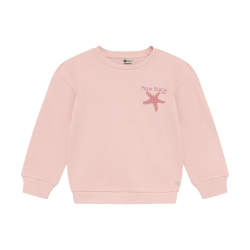 Daily Seven Sweater Backprint Silver Pink