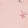Daily Seven Sweater Backprint Silver Pink