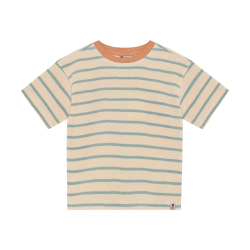 Daily Seven Oversized T-shirt Stripe Sandshell