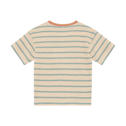 Daily Seven Oversized T-shirt Stripe Sandshell