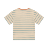 Daily Seven Oversized T-shirt Stripe Sandshell