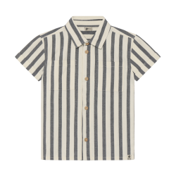Daily Seven Shirt Stripe Cotton Thunderstorm