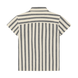 Daily Seven Shirt Stripe Cotton Thunderstorm
