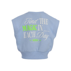 LOOXS 10sixteen Sleevelss sweater Air Blue