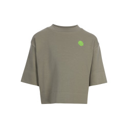 LOOXS 10sixteen interlock 3/4 sleeve T-shi Laurel