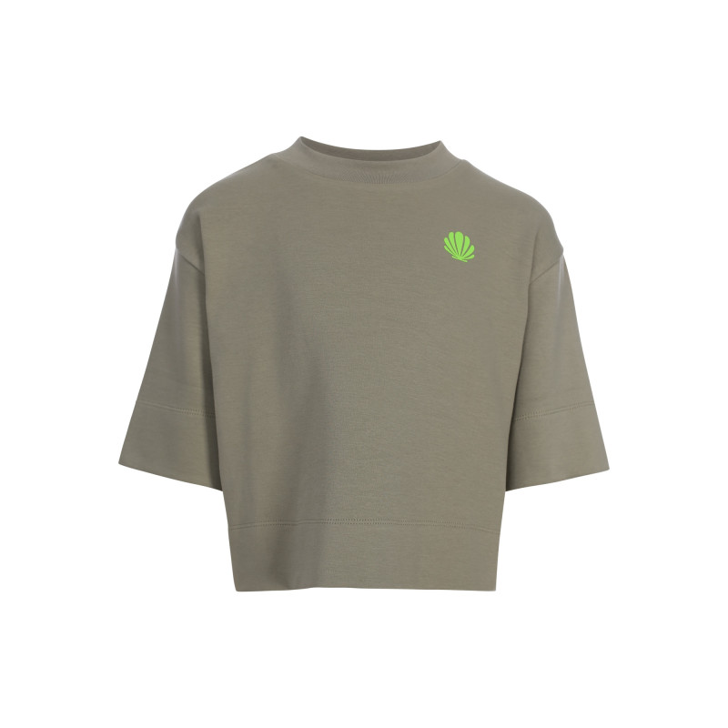 LOOXS 10sixteen interlock 3/4 sleeve T-shi Laurel