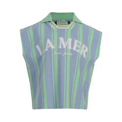 LOOXS 10sixteen Sleeveless Polo Sea Green