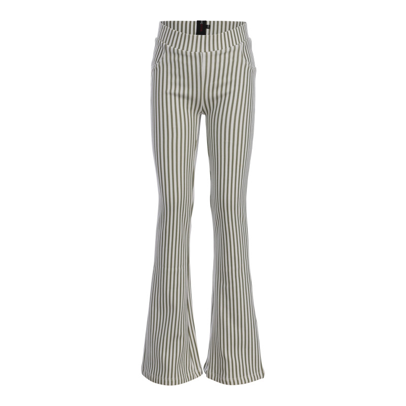 LOOXS 10sixteen Flare stripe Pants Beach Stripe