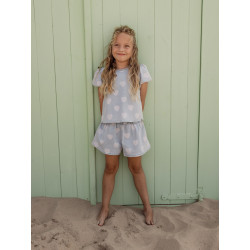 LOOXS Little Heart Denim Top Heart Denim