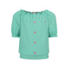LOOXS Little Crinckle Top SS Bright Green