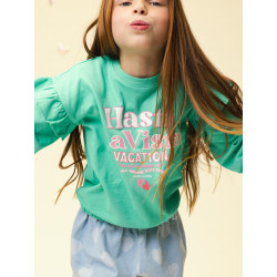 LOOXS Little Sweater Bright Green