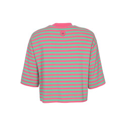 LOOXS Little T-Shirt SS Pink Summer Stripe
