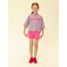 LOOXS Little T-Shirt SS Pink Summer Stripe