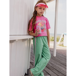 LOOXS Little Sweat Pants Wide leg Bright Green