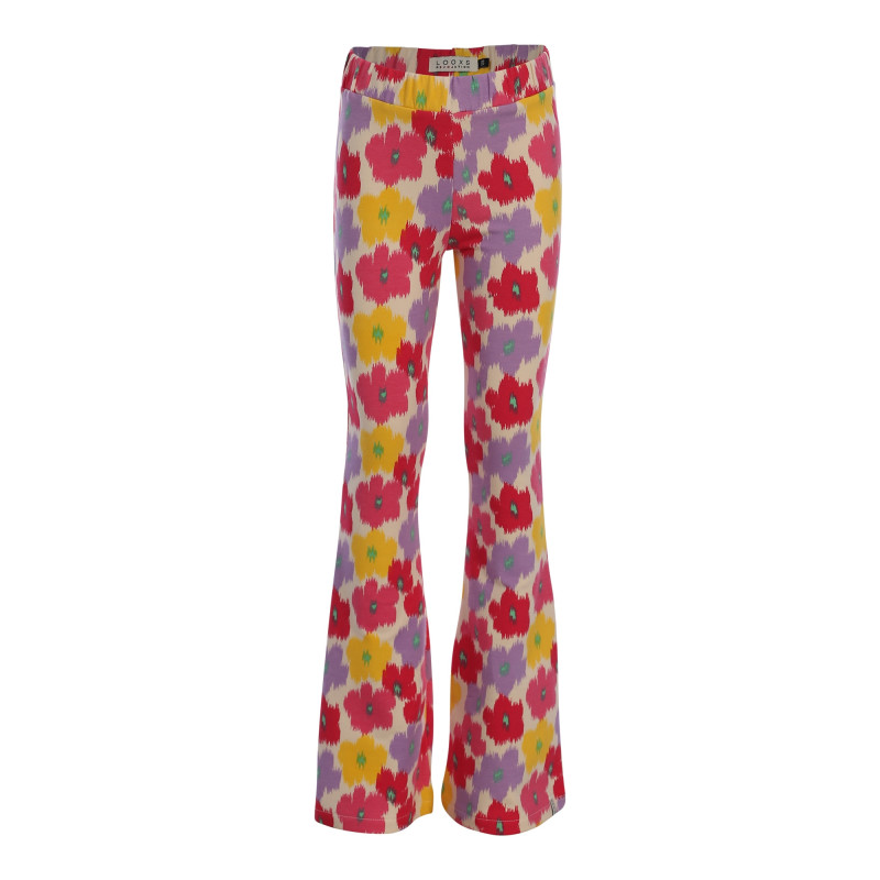 LOOXS Little Sweat Flair Pants Flower Festival