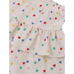 LOOXS Little Hearts Woven Skirt Little Hearts