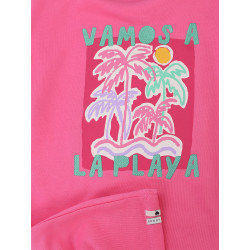 LOOXS Little Sweat Dress SS Bubblegum