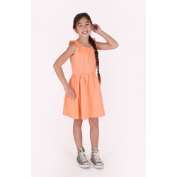 B.Nosy B.Nosy girls dress Daysi Fusion Coral