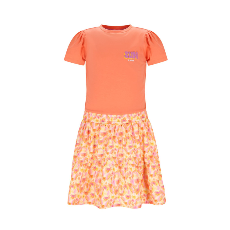 B.Nosy B.Nosy girls dress Dunya Fusion Coral