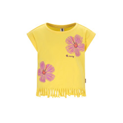 B.Nosy B.Nosy girls T-shirt fringe Tikki Aspen Gold