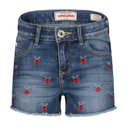 Vingino Dafina Cherry Mid Blue Wash