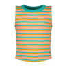 Vingino Icon-fancy stripe rib top Waterfall