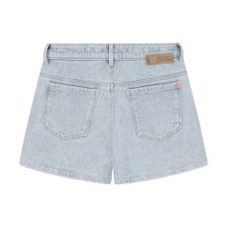Indian Blue Jeans Wide Denim Short Light Blue