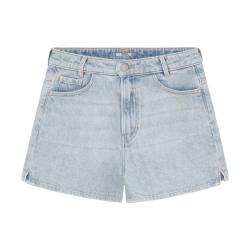 Indian Blue Jeans Wide Denim Short Light Blue