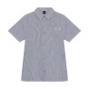 Rellix Shirt Shortsleeve Stripe Dark Navy
