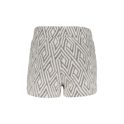 Geisha Short jacquard black/white black/off-white