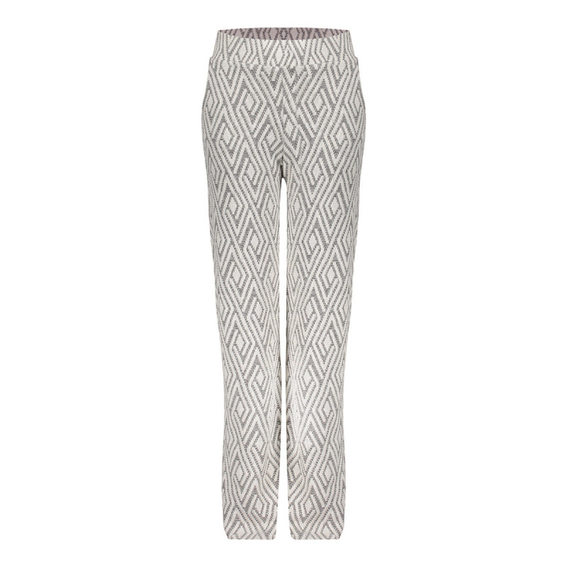 Geisha Pants jacquard black/white black/off-white