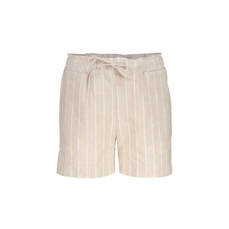 Geisha Shorts lurex stripe ecru/lurex