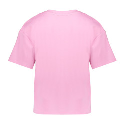 Geisha T-shirt scuba toweling ss light pink/orange