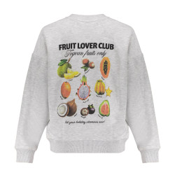 Frankie&Liberty Victoria Sweatshirt 13.1 GREY MELANGE