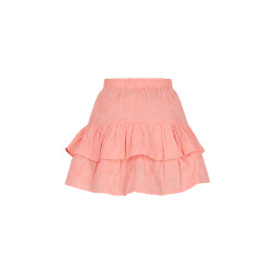 NoBell' Niké Layered Embroidered Skirt Peach Blossom