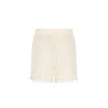 NoBell' Silas Crochet Knitted Short Pearled Ivory
